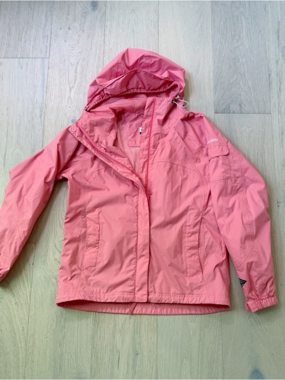 Columbia Omni-Tech Waterproof Hooded Rain Jacket